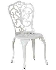Set of 2 Garden Chairs TRIORA Metal Off-White_931755