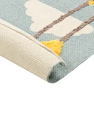 Kids Rug BARUS Multicolour 80 x 150 cm Cotton_864176