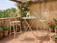 Garden Bar Set Folding BIVIO Metal Light Green_966497