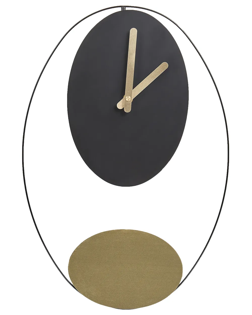 Zegar ścienny MANIGOD 32 cm Metal Czarny
