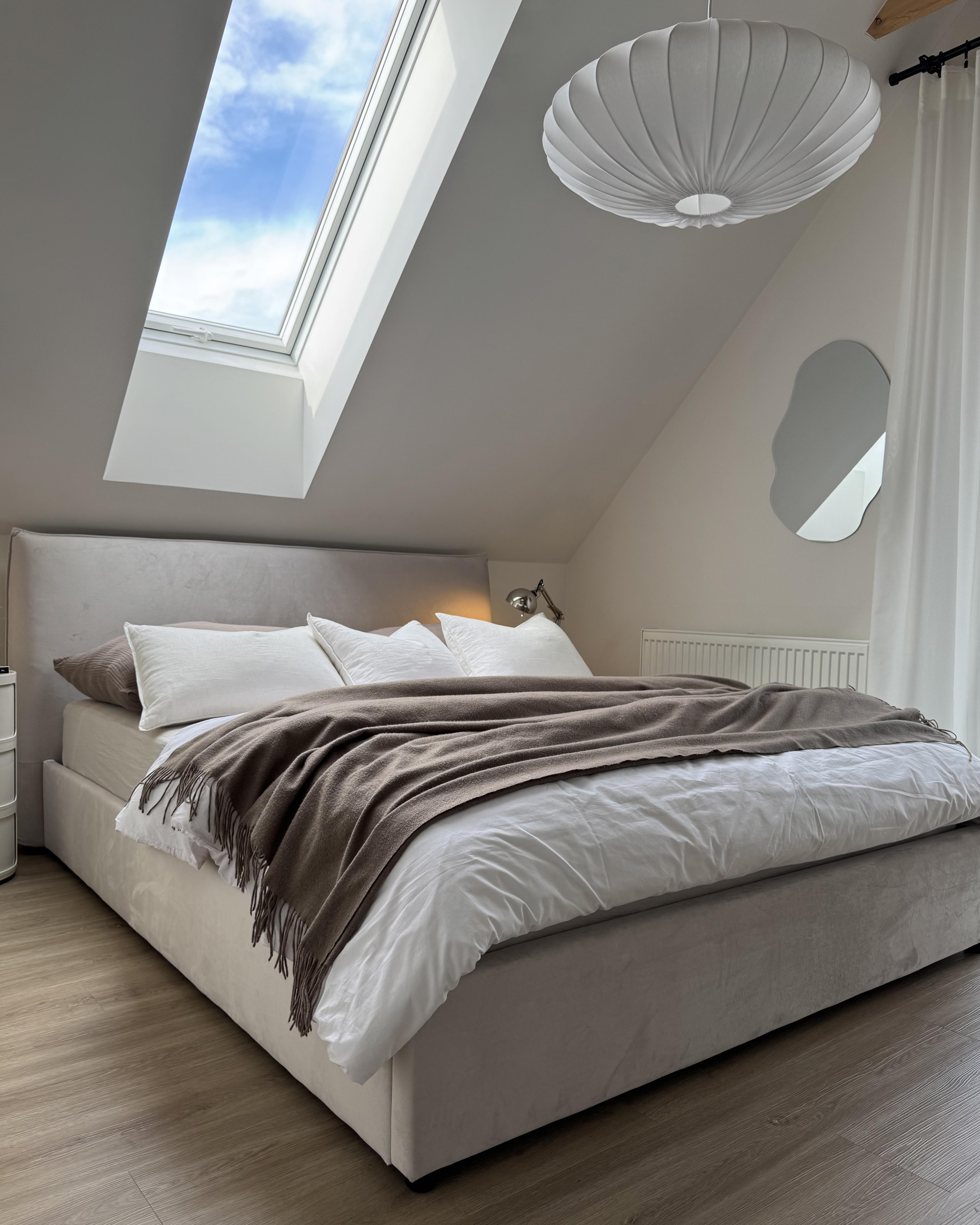 Bett mit Stauraum LAVAUR Samtstoff Cremeweiß 160 x 200 cm_969453