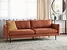 Sofa 3 Seater VINTERBRO Chenille Golden Brown