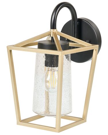 Outdoor Wall Light Gold ORDIE