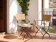 Bistro Set Folding LASCARI Acacia Wood Light Brown_1101699