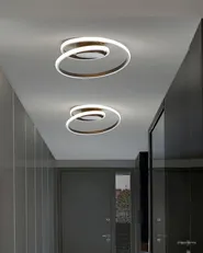 LED Ceiling Lamp NARYN Metal Black_815560