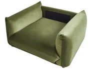 Living Room Set 5 Seater LUVOS Velvet Green_972075