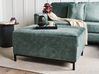 Ottoman OSLO Velvet Teal
