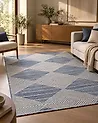 Alfombra DATCA Azul 160 x 230 cm Lana