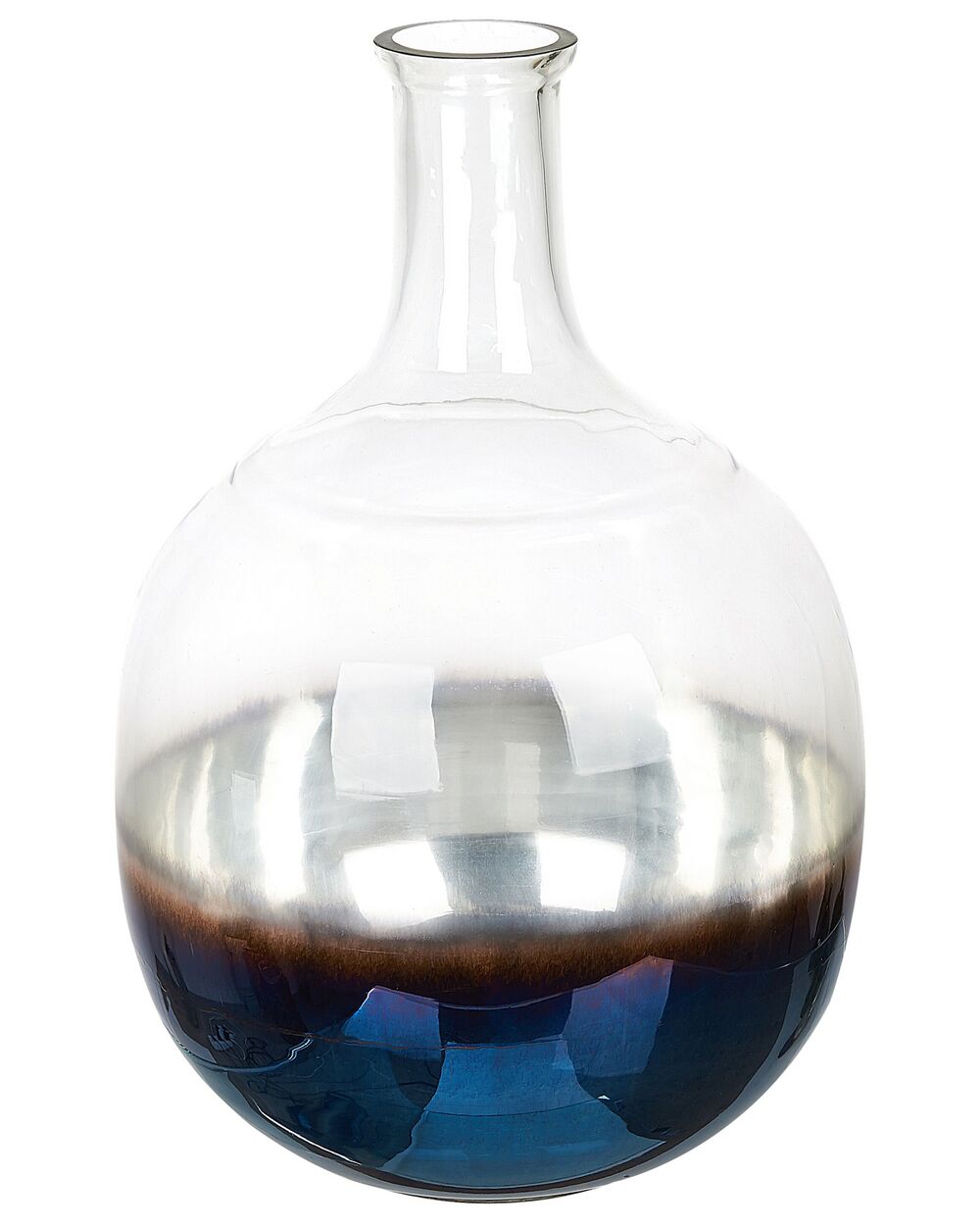 Flower Vase RAZALA 34 cm Glass Multicolour