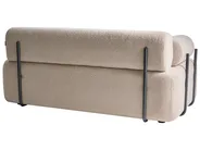 Divano 2 posti ELVA Bouclé Beige_1035617