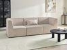 Sofa modułowa dla 3 osób LEMVIG Sztruks Beżowy