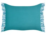 Zestaw 2 poduszek dekoracyjnych MABA 50 x 35 cm Bawełna Niebieski Jednolity_940258