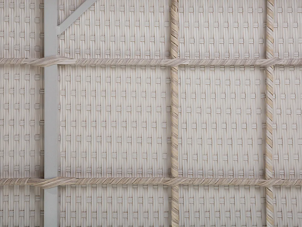 Narożnik ogrodowy ze stolikiem dla 5 osób LANCIANO Technorattan Szary Prawostronny_711832
