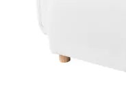 Sofa 2 Seater LILLEROD Fabric White_1025343