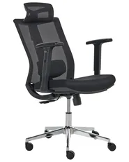 Sedia da ufficio ENSO Tessuto Nero_1092366
