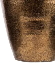 Vase décoratif LORCA 48 cm Céramique Marron doré_722702
