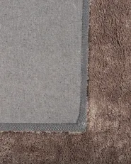 Shaggy Rug EVREN Light Brown 200 x 200 cm_758586