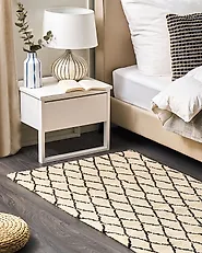 Tappeto MIDYAT Beige 80 x 150 cm_1179885