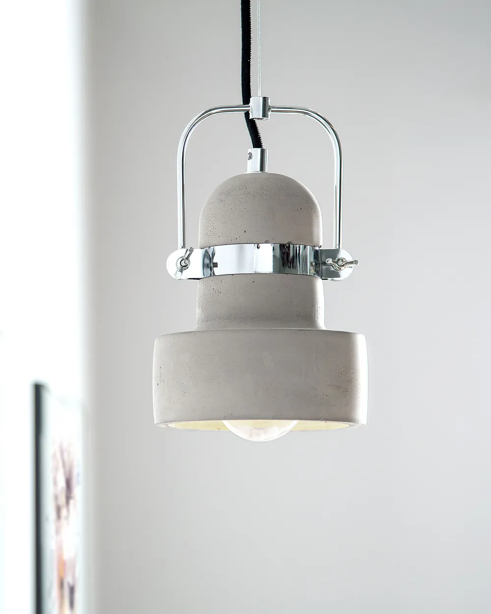 Lampa wisząca VERDE Beton Szary