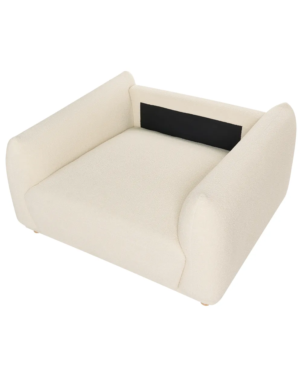 Poltrona JUBEK Bouclé Bianco sporco_1078015