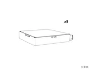 Set di copricuscini per esterni ITALY Bianco sporco_768962