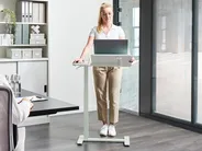 Regulowany stolik pod laptopa SCHOLA 70 cm 40 cm Jasnozielony_946086