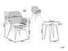 Set bistro da balcone in rattan color naturale TROPEA II_812341