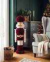 Christmas Decoration VINTERELV 100 cm Nutcracker Dark Red