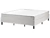 Divan Bed without Headboard Fabric COUNTESS 180 x 200 cm (EU Super King) Light Grey