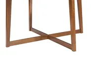 Dining Table WAIPORI Dark Oak 140 cm 140 cm_1020047