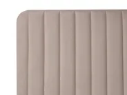 Bed Velvet LUNAN 120 x 200 cm (EU Small Double) Taupe_1025693