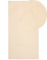 Faux Fur Rug THATTA Beige 80 x 150 cm