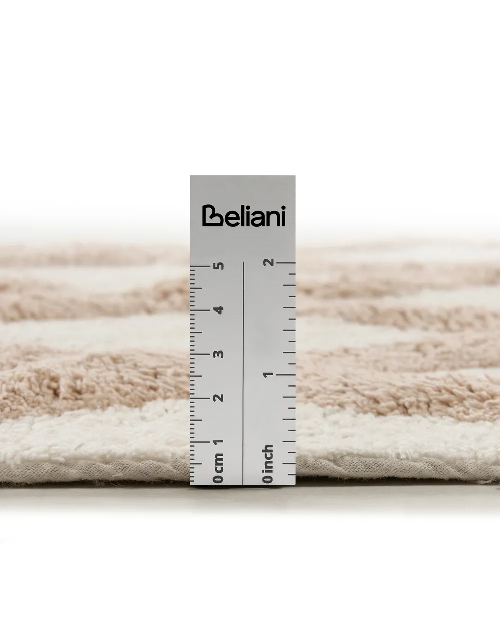 Tappeto per bambini PUNSARI Beige chiaro 140 x 200 cm Cotone_1107617