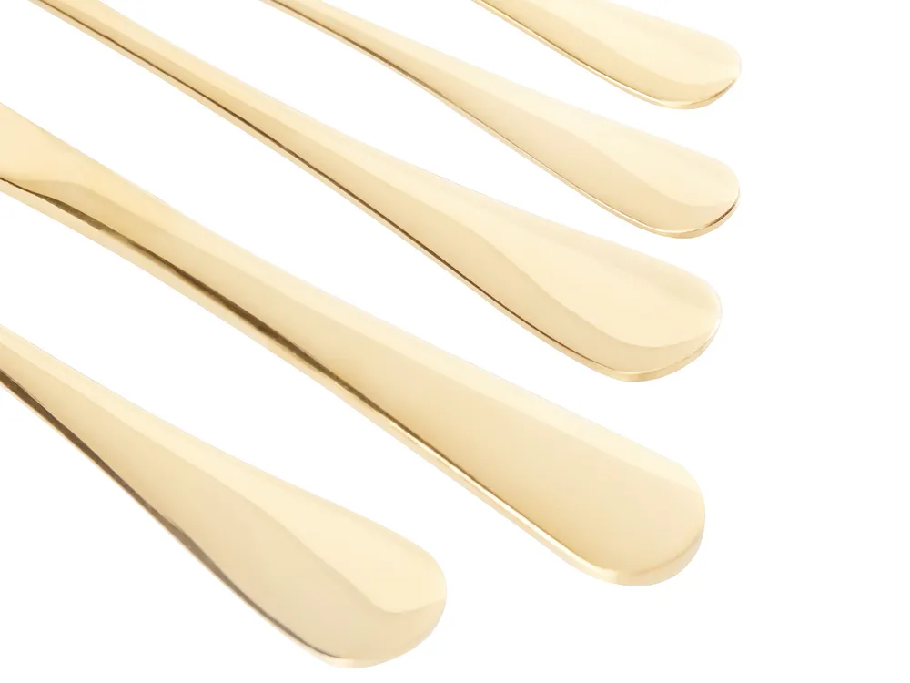 30 Piece Cutlery Set FUSILLI Gold_902814