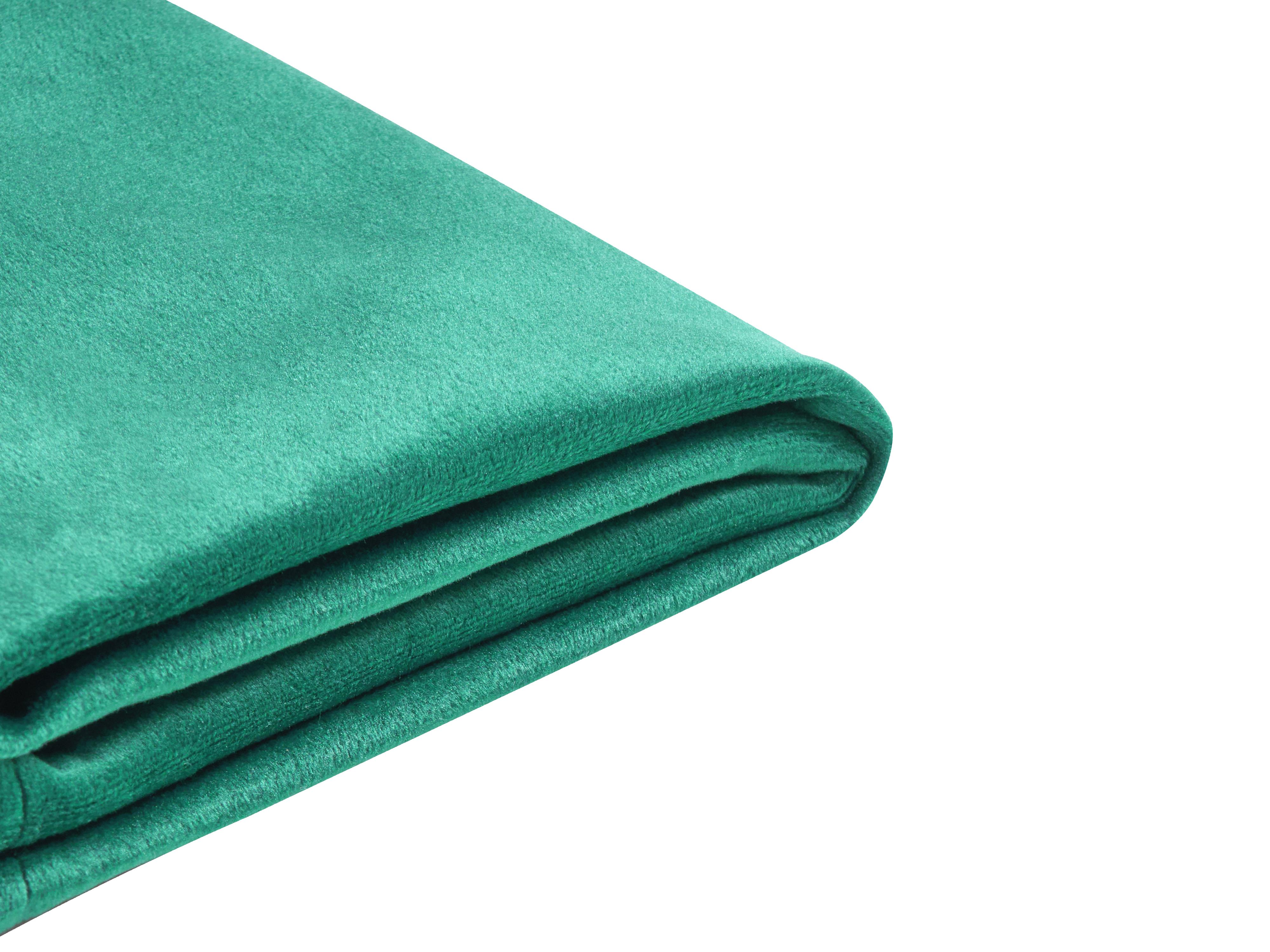 Bed Velvet FITOU 140 x 200 cm (EU Double) Dark Green_875916