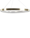 Závesná kovová LED lampa zlatá KRABURI_824589