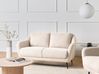 Sofa dla 2 osób EIBY Boucle Beżowy
