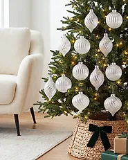 Conjunto de 21 bolas de Navidad NORTHWIND Vidrio Transparente_1190918