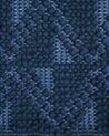 Teppich marineblau 80 x 150 cm Kurzflor SAVRAN_750379