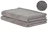 Conjunto de 2 toallas MITIARO Felpa de algodón Gris