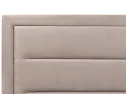Ottoman Bed ROUEN Velvet Taupe 180 x 200 cm (EU Super King)_843855
