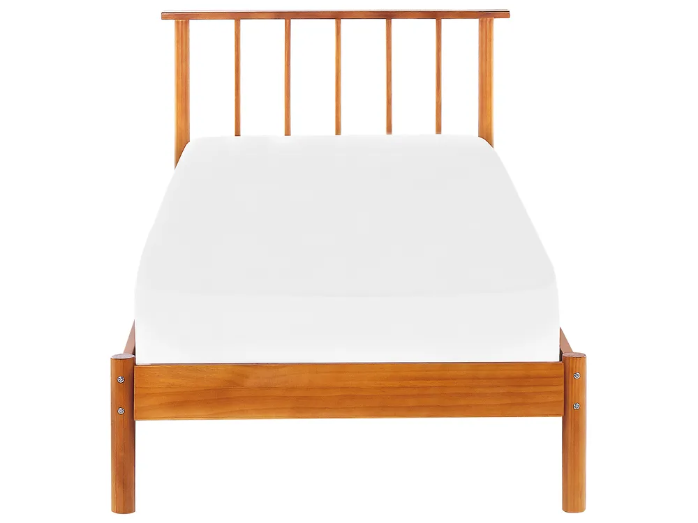 Bed Pine Wood BARRET 90 x 200 cm (EU Single) Brown_945887
