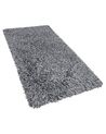 Shaggy Area Rug 80 x 150 cm Black and White CIDE_805924