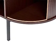 Sarok íróasztal SOLARI 140 cm 140 cm Sötétbarna_1191549