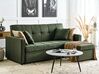 Fabric Sofa Bed Green GLOMMA_928602