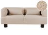 Sofa dla 2 osób MOVIK Boucle Beżowy