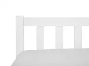 Bed Pine Wood FLORAC 160 x 200 cm (EU King Size) White_752733