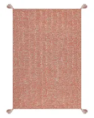 Tappeto MUGLA Arancione 160 x 230 cm Cotone_848801