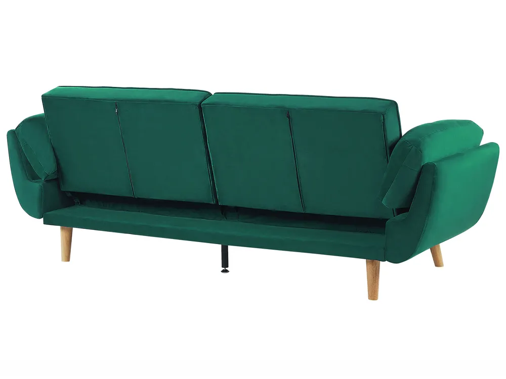Divano letto 3 posti ASBY Velluto Verde_788038