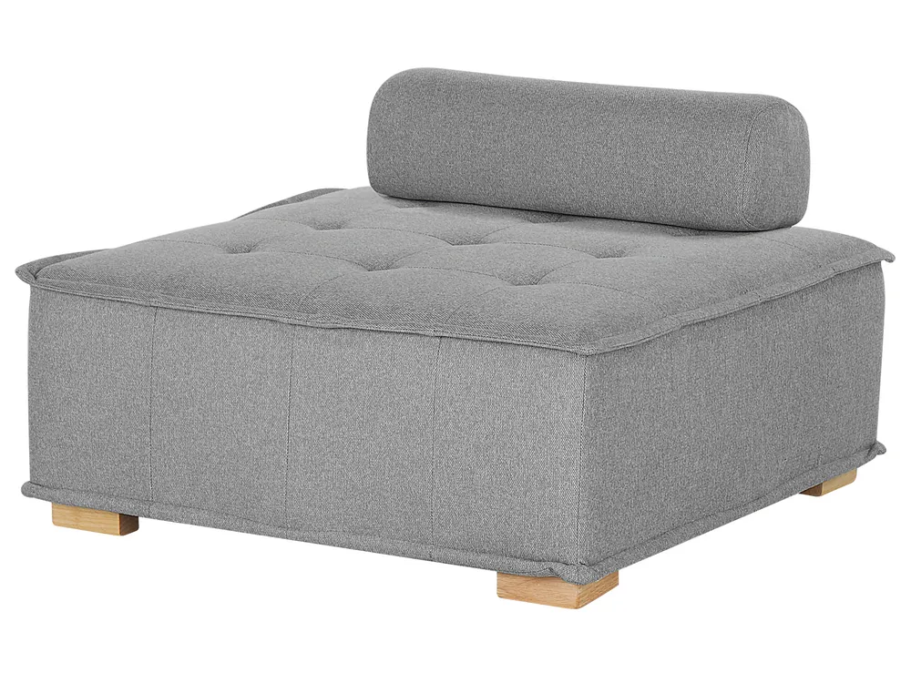 Set da salotto modulare 4 posti TIBRO Tessuto Grigio_825911